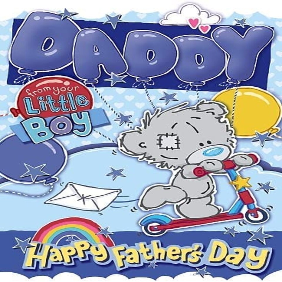 image 1 of Daddy from Your Little Boy Father's Day Card