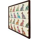 image 3 of Egyptian cats (Picutre Frame) Brown | Oak | L