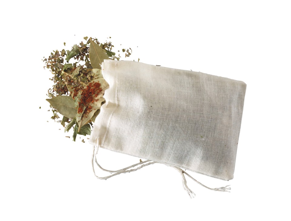 image 1 of KitchenCraft Spice Bags White Cotton 4 Pack | White