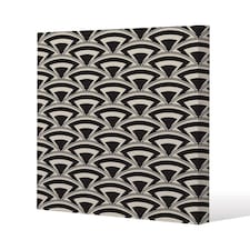 Geometric Arches (Canvas Print) / 46 x 46 x 4cm | Multi