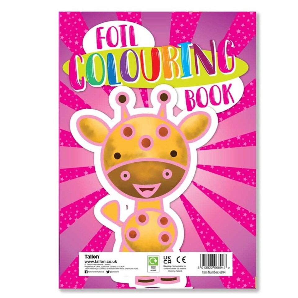 image 1 of Single Foil Colouring Book