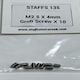 image 2 of Staffs Slot Cars Grub Screw M2.5 X 4 mm x 10 STAFFS 135