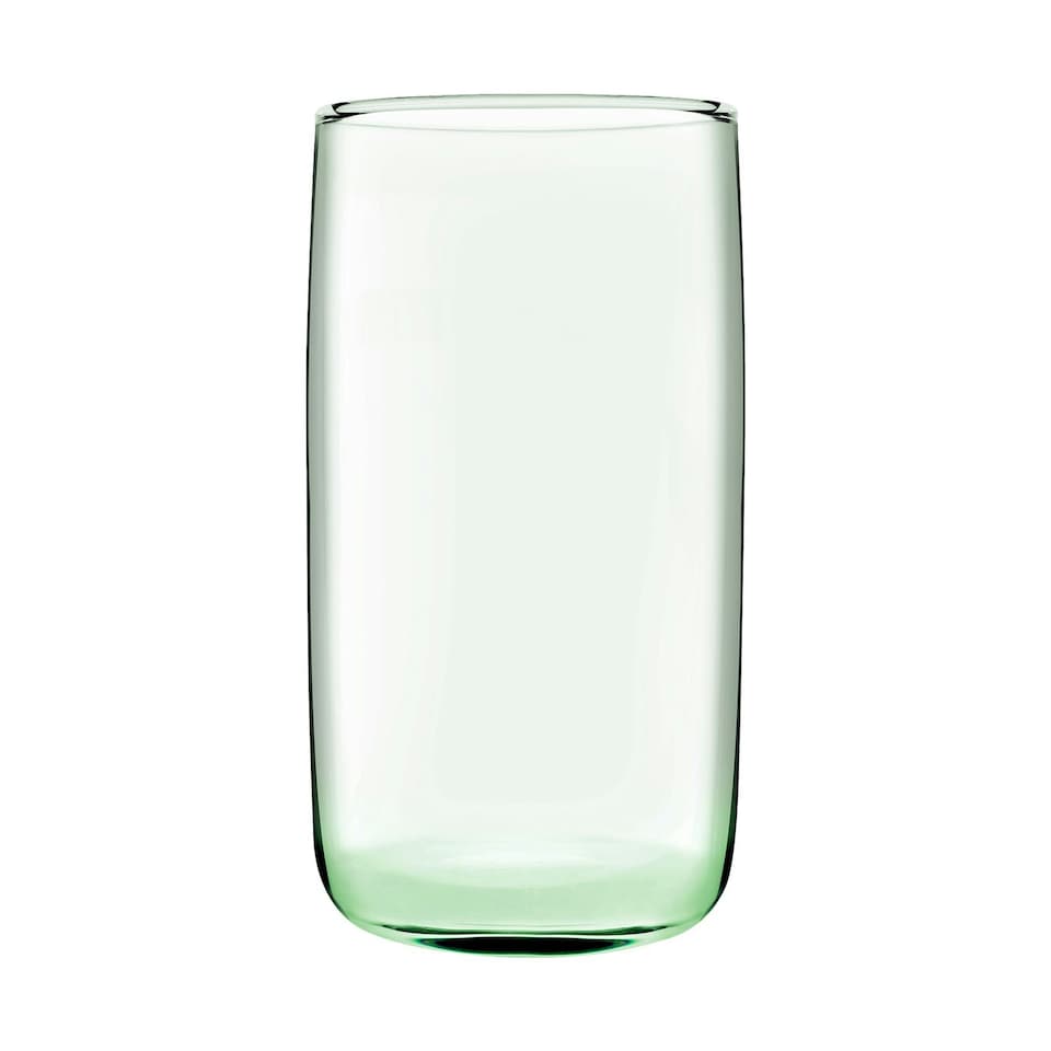 image 1 of Pasabahce Aware Iconic Recycled Highball Glasses - 365ml - Green - Pack of 4
