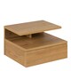 image 1 of Ashlan Bedside Table with 1 Drawer in Oak