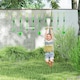 image 2 of AIYAPLAY Seven-Piece Kids Zip Line Kit for Garden, 10m Length