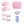 Pink, White
