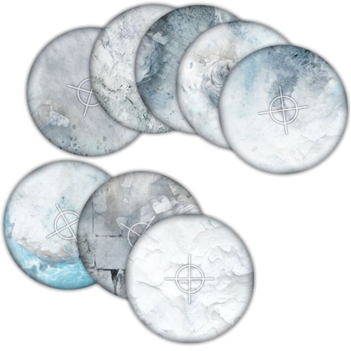 TerrainCrate: Snowfield Objective Templates - Brand New