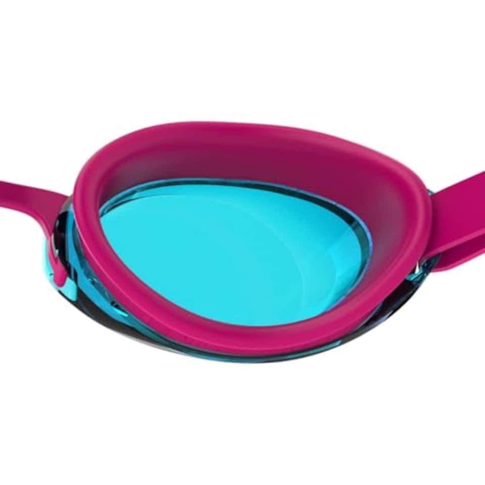 image 1 of Speedo Unisex Kids Jet 2.0 Swiming Goggles | Enhanced Vision, Electric Pink/Azure Blue, One Size