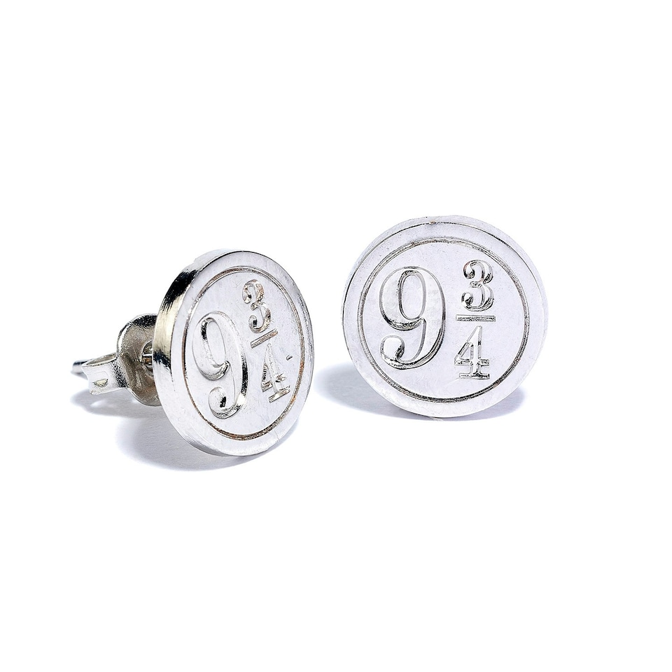 image 1 of Harry Potter Stud Earring Set Snitch/ Deathly Hallows/ Platform 9 3/4- WE0104