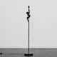 image 2 of ValueLights George Monkey Hanging Modern Black Floor Lamp Base | Black