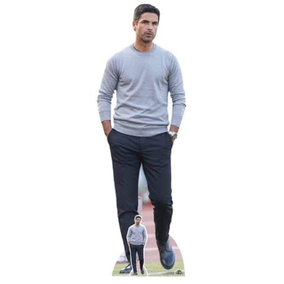 Mikel Arteta Lifesize Cardboard Cutout 176cm