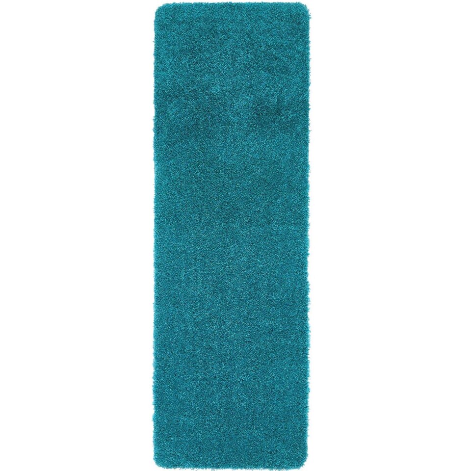 image 1 of Washable Non Slip Shaggy Floor Rug Soft Stain Resistant Plain