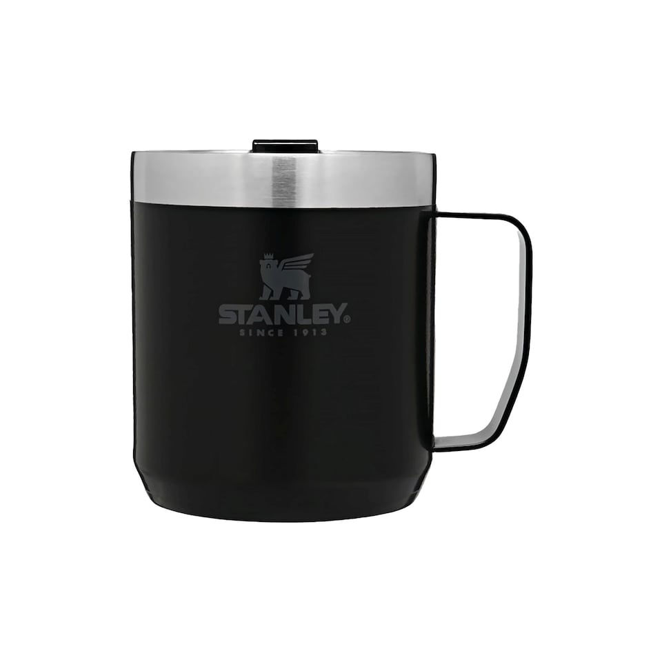 image 1 of Stay Hot Camp Mug 0.35L | Black | Black | One Size | 1