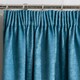 image 2 of Matrix Teal Curtains 90 x 54 inch (229 x 137 cm) Room Darkening Pencil Pleat Thermal Noise Reducing Curtains for Bedroom and Living Room