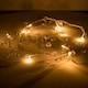 image 3 of ValueLights Plastic Diamond Gems White Indoor Christmas String Light | Clear
