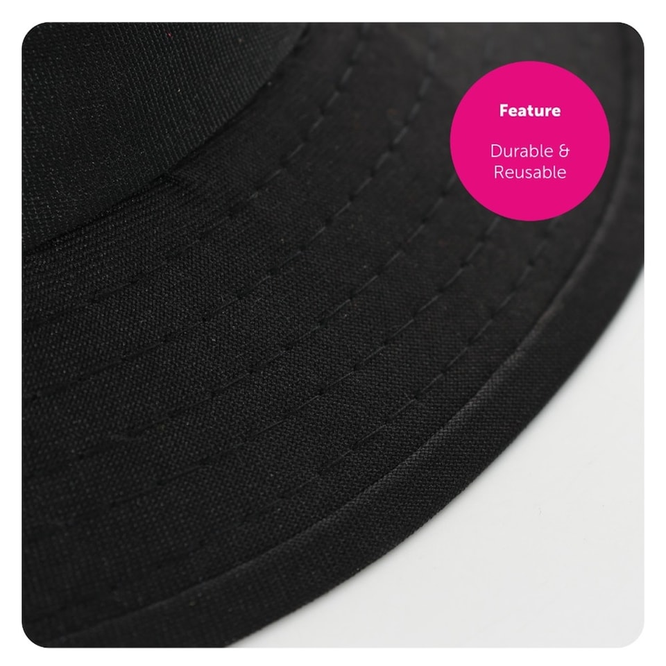 image 1 of Black Trilby Hat 60cm | Black | 12