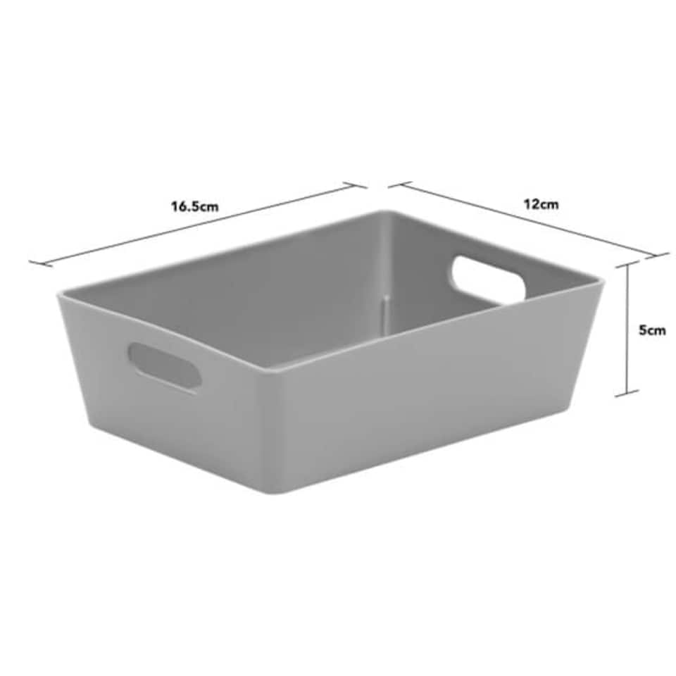 image 1 of Wham Studio Basket 3.01 Rectangular Cool Grey