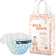 image 1 of Kim & Kimmy Nappies, Size 3, 6-11kg, 60 Pack, Little Clouds