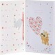 image 2 of Boofle Couple Cute Design Fiancée Valentine's Day Card