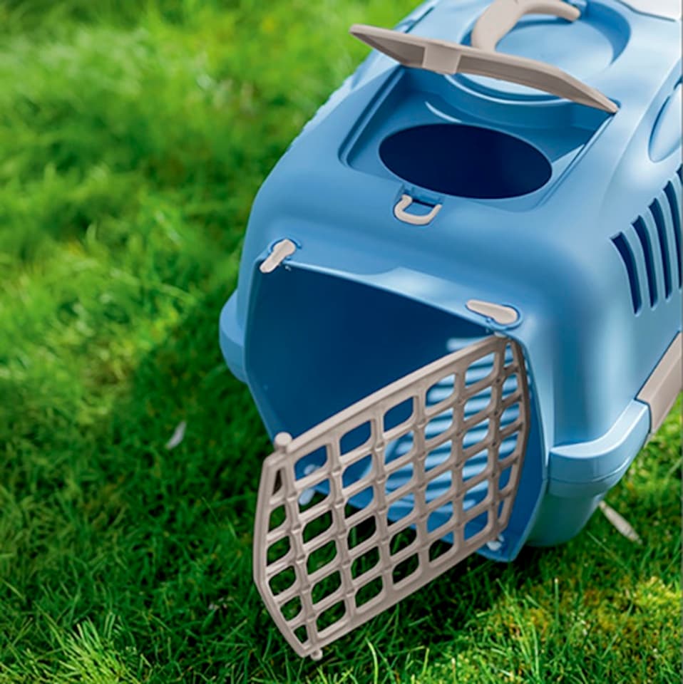 image 1 of Stefanplast Gulliver 1 Small Pet Carrier with Metal Door - Nordic