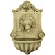 image 1 of Primrose King Lion Head Wall Mounted Antique Effect Water Feature Cream 50cm