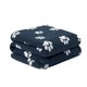 image 1 of OHS Pet Dog Blanket Crate Paw Puppy Animal Mat, 120x150cm - Navy Blue