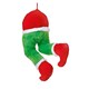 image 8 of 32cm Door Hanging Laughing Elf Animated Indoor Christmas Decoration