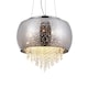 image 4 of Milagro Pendant Lamp Starlight 3XE14 Chrome