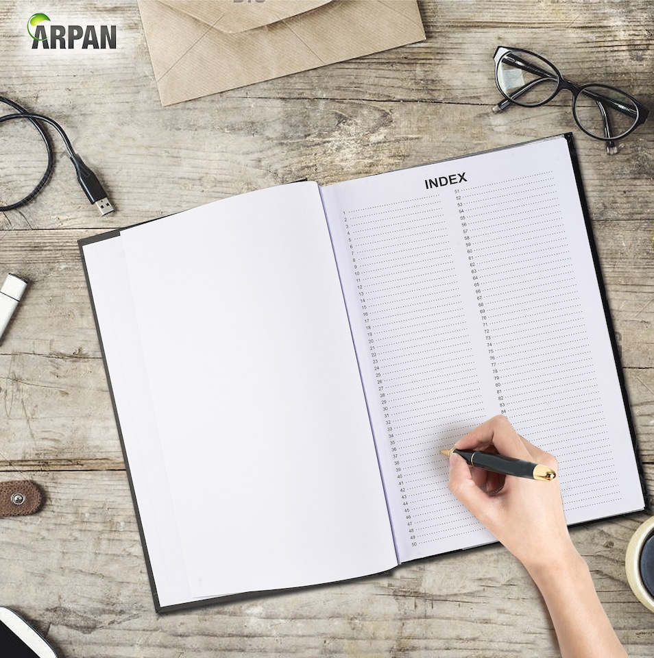 image 1 of ARPAN Large Slip In Memo Photo Album for 300 Photos 6x4" (10x15cm) – Bookbound Picture Album with Memo Writing Space, Index Pages & CD/DVD Pocket for Family, Wedding & Travel Memories