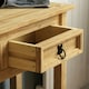 image 5 of Vida Designs Corona 2 Drawer Console Table With Shelf, Solid Pine Wood