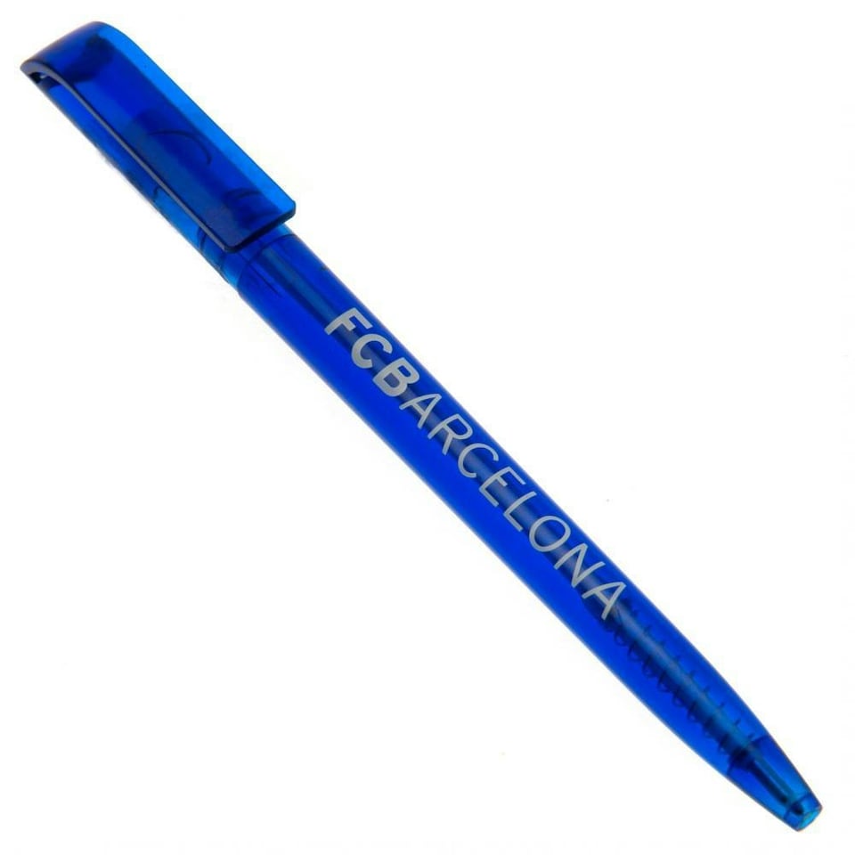 FC Barcelona Official Retractable Pen - Blue - One Size
