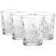 image 1 of Bormioli Rocco Bartender Stone Double Whisky Glasses - 390ml - Pack of 4 Clear