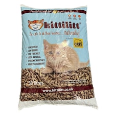Kittlitt Premium Wood Pellets Cat Litter 30L