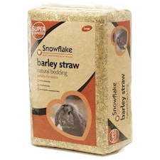 3kg (2 Bags) Soft Flake Barley Straw Medium Animal Bedding For Rabbit & Tortoise
