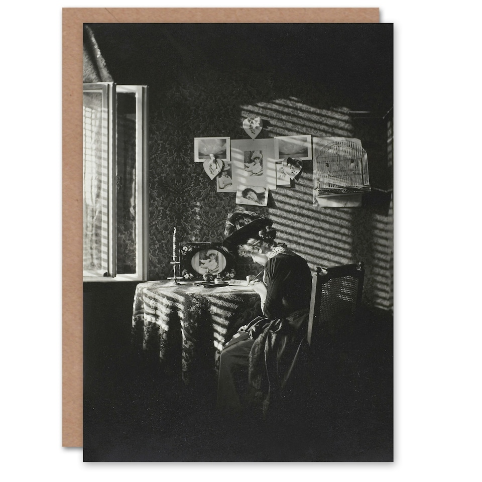 image 1 of Alfred Stieglitz Art Card Sun Rays Paula in Berlin Portrait