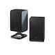 image 2 of SHARP HT-SPR52021(BK) Q 2.0.2 Wireless Rear Speakers for SHARP Q Soundbar Series - Black