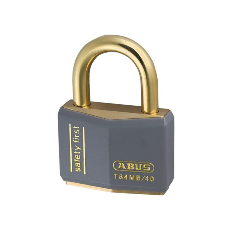 Abus Mechanical T84mb Series Rustproof Padlock | Grey | Grey | 1