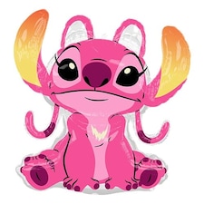 Angel Lilo and Stitch Helium Foil Shaped Balloon 68cm / 27 in