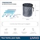 image 9 of Livivo Waterproof Peg Bag with 50 Heavy Duty Pegs