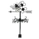 image 1 of High Quality Black Metal Bee Silhouette Weather Vane Animal Lover Gift