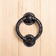 image 5 of Hammer & Tongs Rustic Door Knocker - H145mm - Black