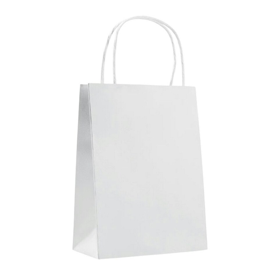 image 1 of MidOcean Paper Gift Bag - White - 30cm x 22cm x 11cm White