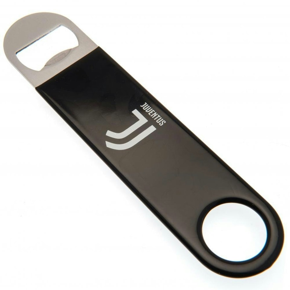 image 1 of Juventus FC Magnetic Bar Bottle Opener - Black - One Size