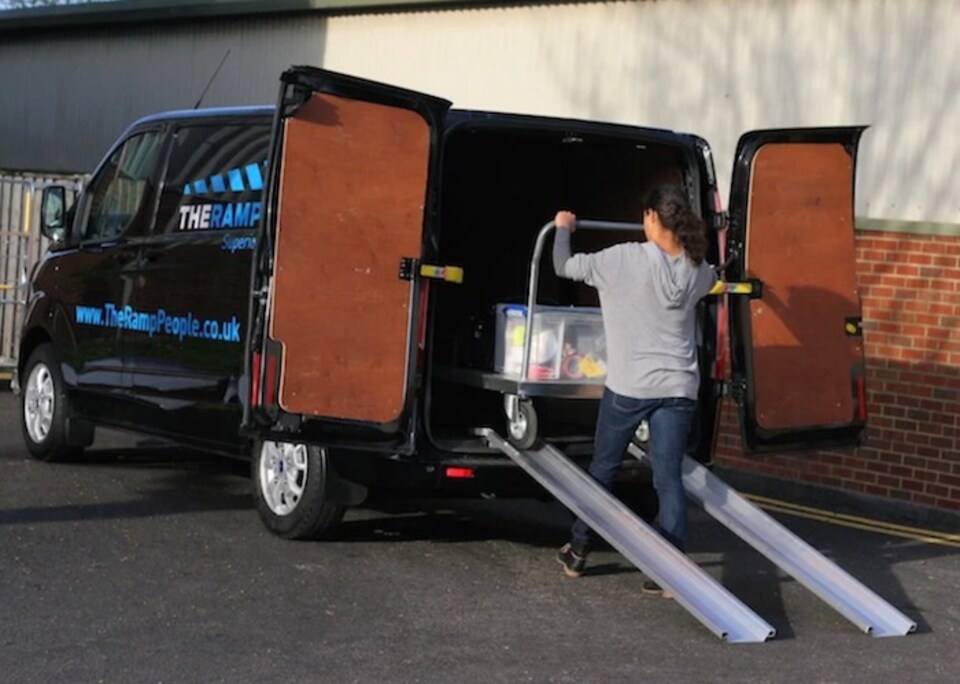 image 1 of The Ramp People Aluminium Channel Ramps for Vans 2.5m Pair