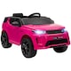 image 1 of AIYAPLAY Land Rover Discovery Sport Licensed Kids Electric Car, 12V Ride on Car with Remote Control, LED Lights, Music, Horn, for Ages 3-6 Years, Pink