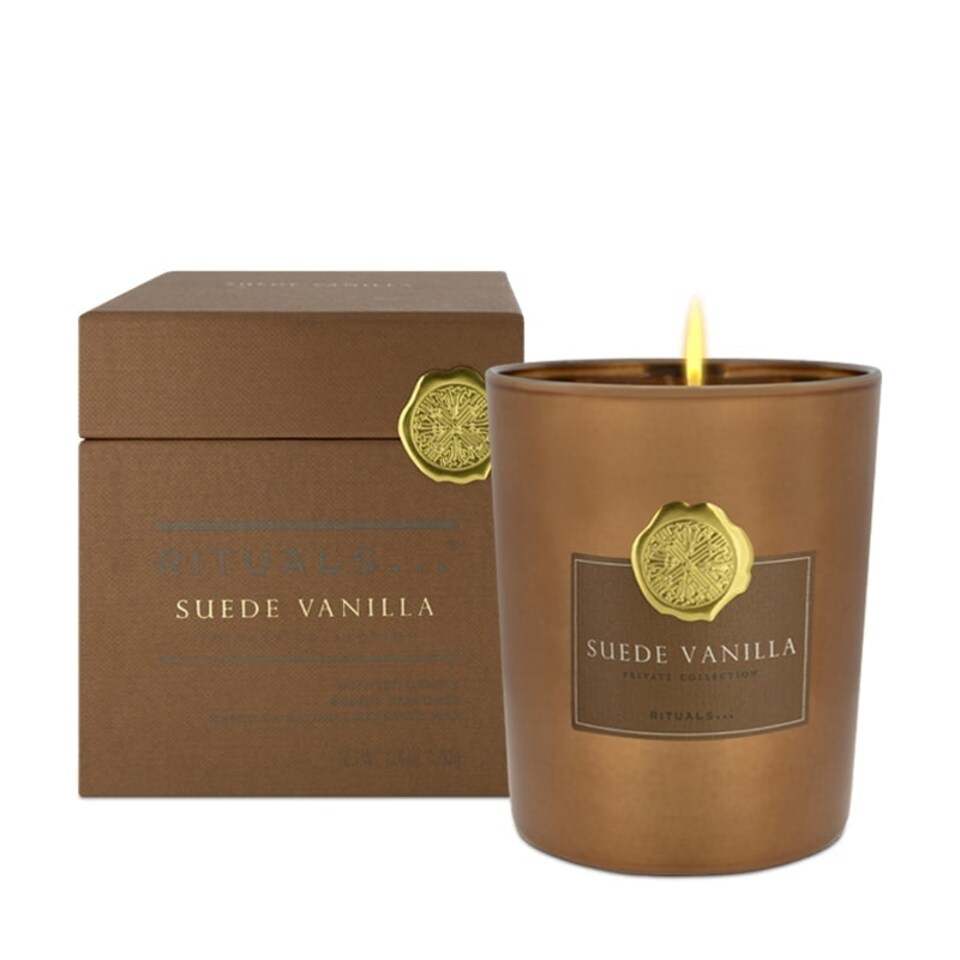 image 1 of Rituals Suede Vanilla Scented Candle 360g Private Collection N/A