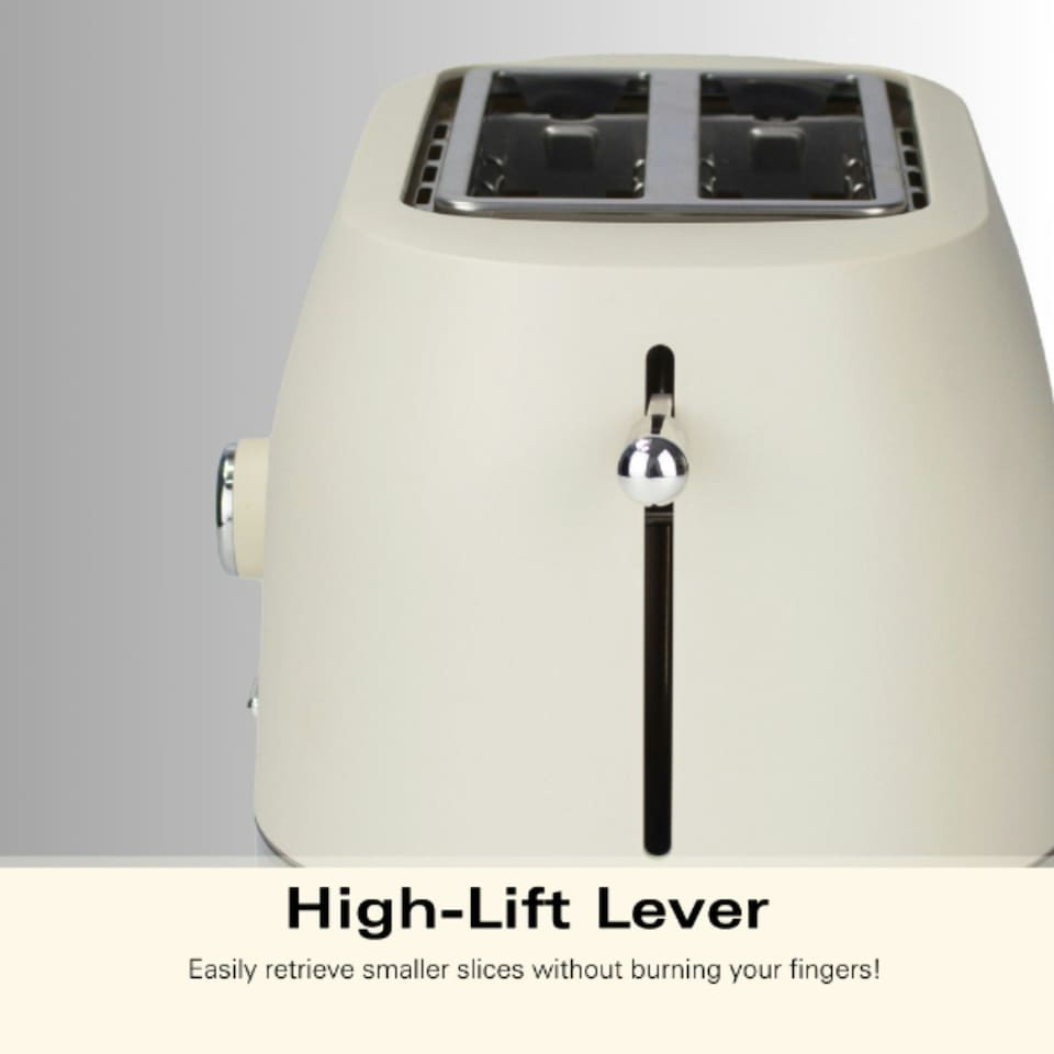 image 1 of Hamilton Beach 1.7L Kettle, 2 Slot Toaster & 20L, 700W Microwave Set - Ella Collection - Cream