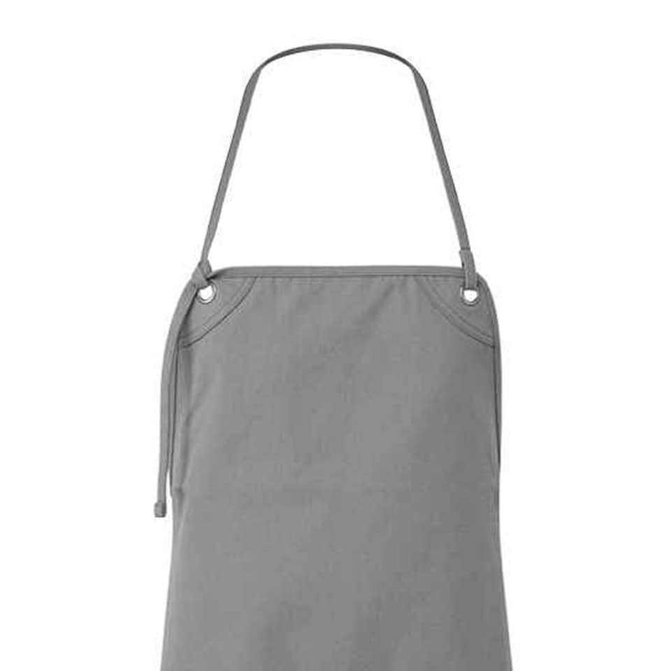image 1 of Premier Artisan´s Choice Canvas Double Pocket Apron - Dark Grey - One Size Grey
