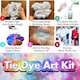 image 6 of Desire Deluxe Tie Dye Kit – Set of 18 Colours Ink Tie-Dye Kits for Dyeing Fabric, Clothes – Creative Art Craft Games Activity for Kids & Adults (180pc)