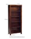 image 2 of Toko Dark Mango Large Open Bookcase - Solid Mango Wood - L34 x W75 x H175 cm